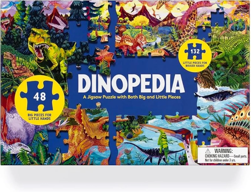 Dinopedia : a Jigsaw Puzzle - 180 Pieces