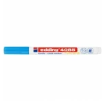 Μαρκαδόρος Υγρής Κιμωλίας Edding 4085 1-2mm Μπλε Ανοιχτό