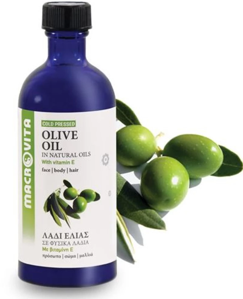 Macrovita Λάδι Eλιάς σε Φυσικά Λάδια με Βιταμίνη Ε 100ml