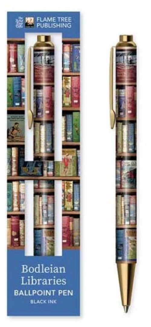 Στυλό Bodleian Libraries: Hobbies & Pastimes Bookshelves Boxed Decorative Ballpoint Pen