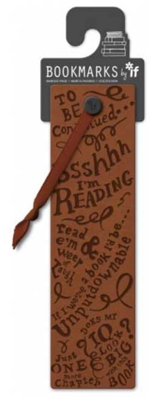Σελιδοδείκτης IF Sshhhh I'm Reading
