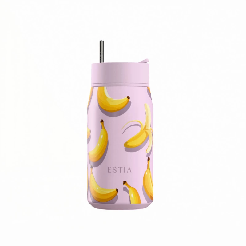 Estia Θερμος Lens Save the Aegean 360ml Banana Mood