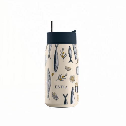 Estia Θερμος Lens Save the Aegean 360ml Salt Life