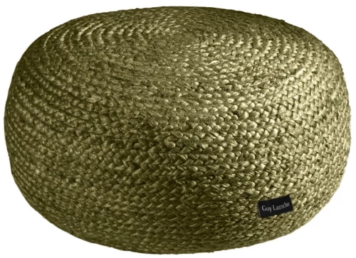 Πουφ Guy Laroche Ottoman Olive 65x65x30