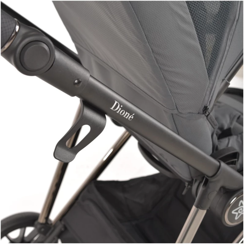 Πολυκαρότσι Bebe Stars Dione 3 in 1 Titanium Grey 343-180