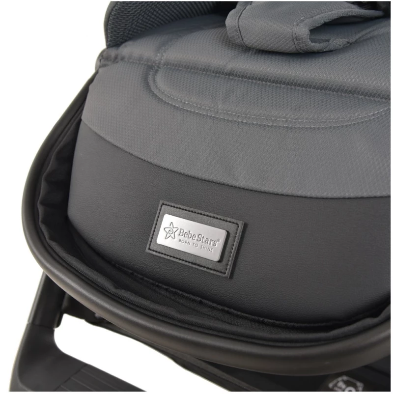 Πολυκαρότσι Bebe Stars Dione 3 in 1 Titanium Grey 343-180