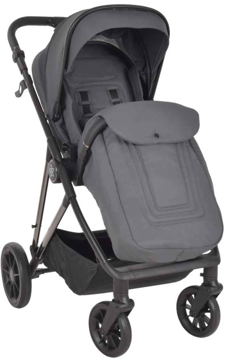 Πολυκαρότσι Bebe Stars Dione 3 in 1 Titanium Grey 343-180