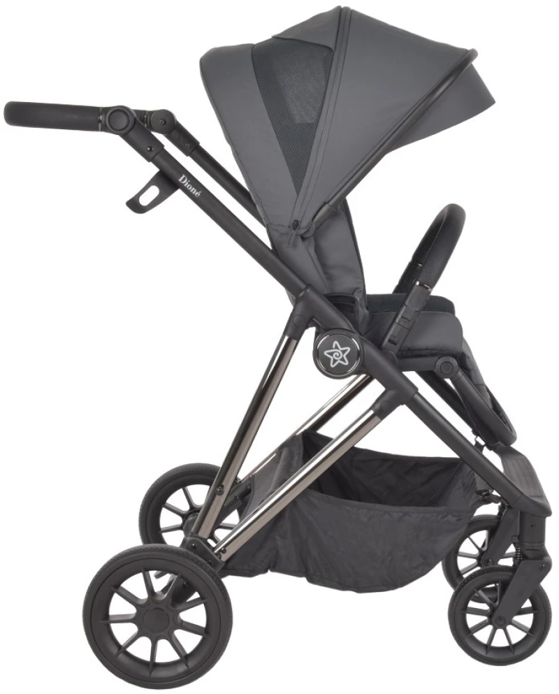 Πολυκαρότσι Bebe Stars Dione 3 in 1 Titanium Grey 343-180
