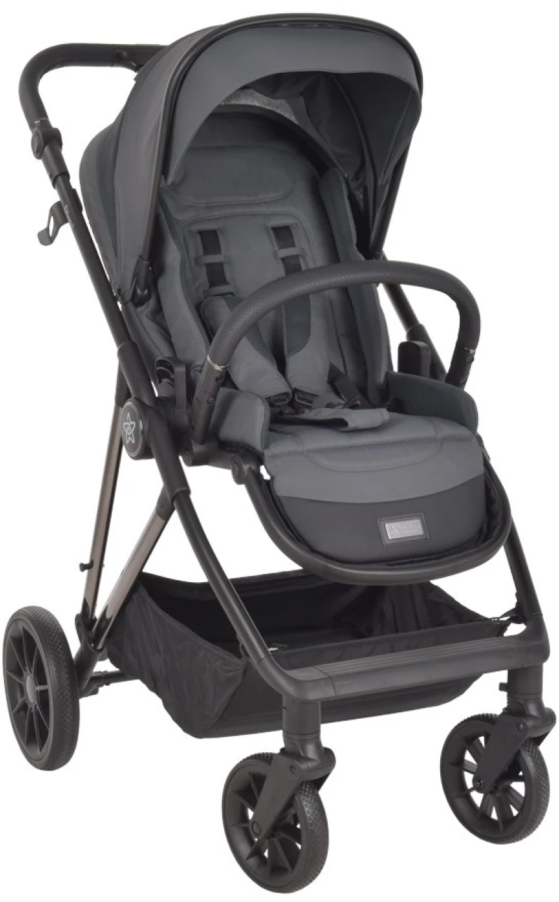 Πολυκαρότσι Bebe Stars Dione 3 in 1 Titanium Grey 343-180