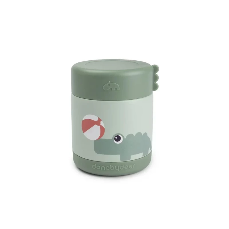 Ισοθερμικο Δοχειο Φαγητου 300ml Done by Deer Playground Green BR79730
