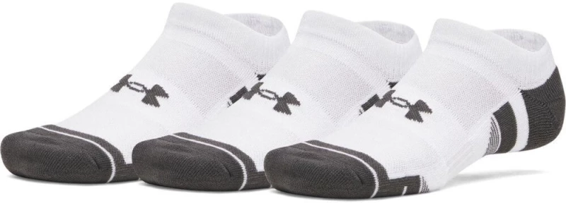 UNDER ARMOUR PERFORMANCE TECK 3PPK SOCKS LOW(6015137-100) (6015137-100)