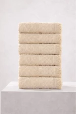 Stewehome Σετ 6 τεμαχίων πετσέτες χεριών από βαμβάκι 50x80 cm