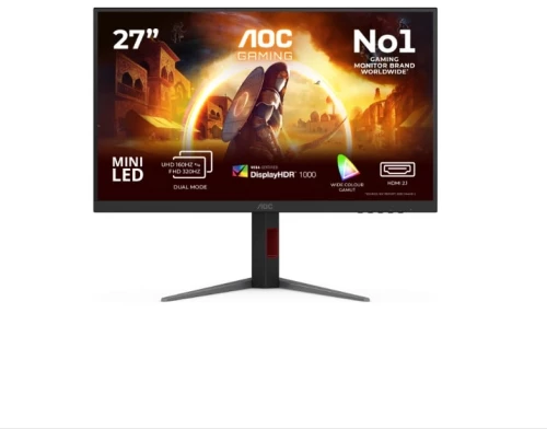 AOC U27G4XM Monitor 27" 4K UHD 160Hz Fast IPS Mini LED