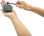 Meinl PSTD4DGGOL - Pocket Steel Tongue Drum, Dark Green