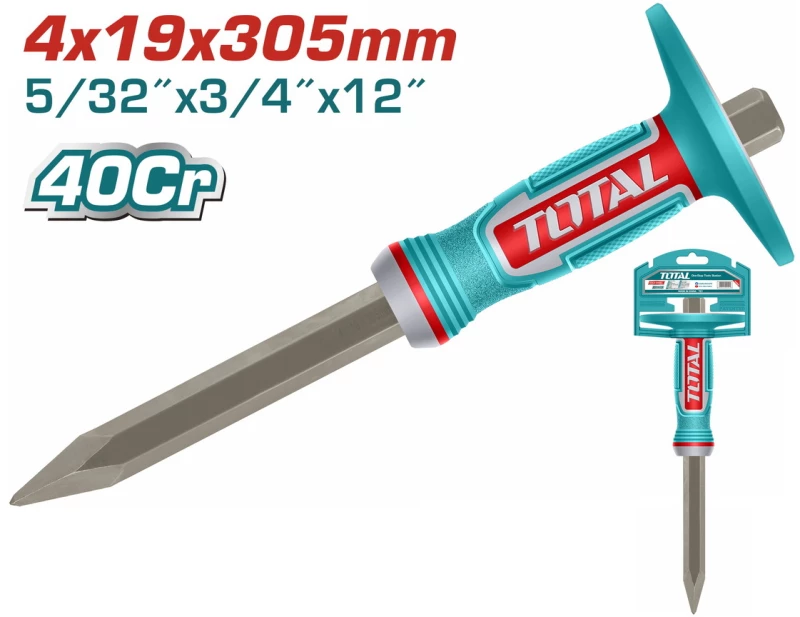 Total THT4530419 Βελόνι με Πλαστική Λαβή 4x19x305mm
