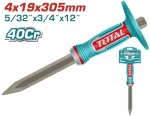 Total THT4530419 Βελόνι με Πλαστική Λαβή 4x19x305mm