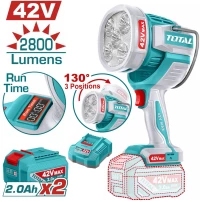 Total TWLI42896E Προβολέας Εργασίας LED 42V / 50W / 2Ah / 2 ΜΠΑΤ