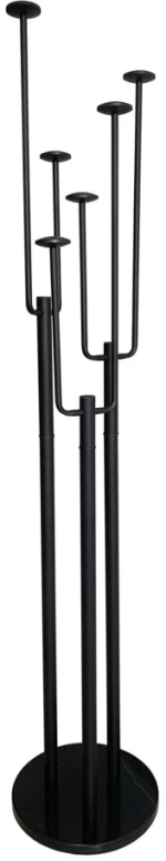 ΚΑΛΟΓΕΡΟΣ ΜΕΤΑΛΛΙΚΟΣ ΜΑΥΡΟΣ Υ.172cm