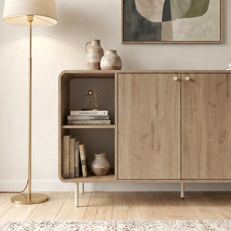 Μπουφές Colia χρώμα sepet oak 150x44x80εκ.