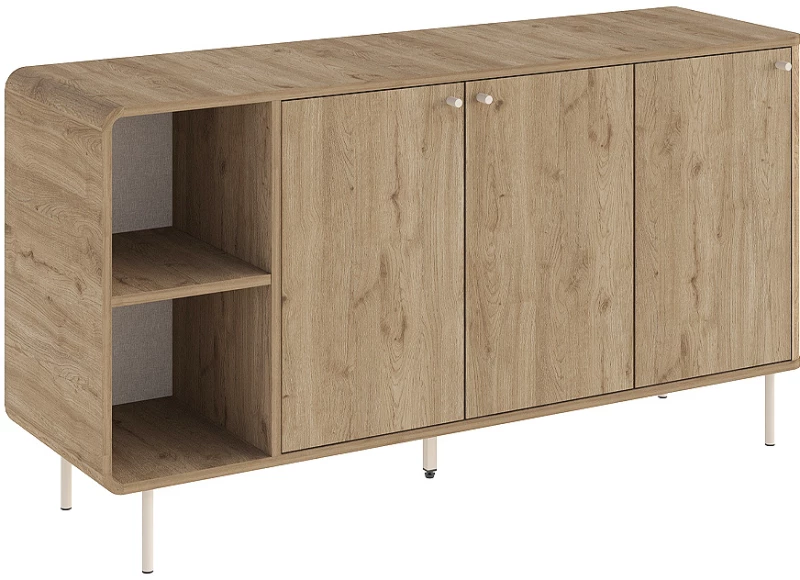 Μπουφές Colia χρώμα sepet oak 150x44x80εκ.