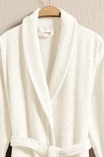 Stewehome Μπουρνούζι unisex με γιακά σάλι από 100% βαμβάκι (M)