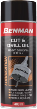 Σπρέι Λίπανσης για Κοπή & Διάτρηση 400ml Benman 28587