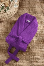 Stewehome Μπουρνούζι unisex με γιακά σάλι από 100% βαμβάκι (XL)
