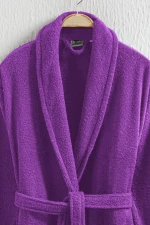 Stewehome Μπουρνούζι unisex με γιακά σάλι από 100% βαμβάκι (XL)