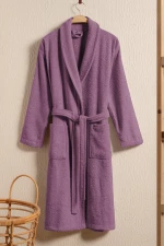 Stewehome Μπουρνούζι unisex με γιακά σάλι από 100% βαμβάκι (2XL)