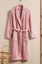 Stewehome Μπουρνούζι unisex με γιακά σάλι από 100% βαμβάκι (2XL)