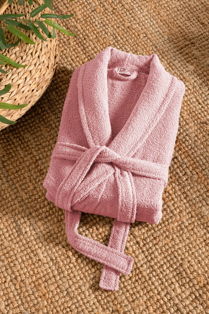 Stewehome Μπουρνούζι unisex με γιακά σάλι από 100% βαμβάκι (2XL)