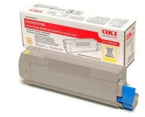 OKI TONER YELLOW C5600/C5700 (2K)