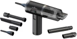 POWERTECH 2 σε 1 σκουπάκι χειρός & air duster PT-1576, 50W, 3600mAh, μαύρο
