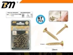 Ξυλόβιδες - 3.5mm×20mm - Σετ 12 πακέτα των 67 τεμαχίων - 200492