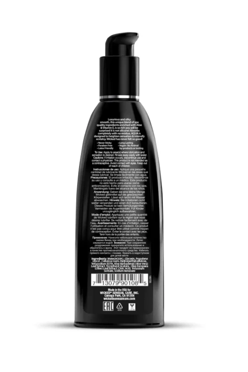 Aqua - Λιπαντικό με Βάση το Νερό - 250ml