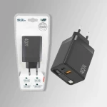 Αντάπτορας φόρτισης με καλώδιο Type-C & 2 θύρες USB-A & Type-C - Fast Charge - 40W - DS65 - 220724