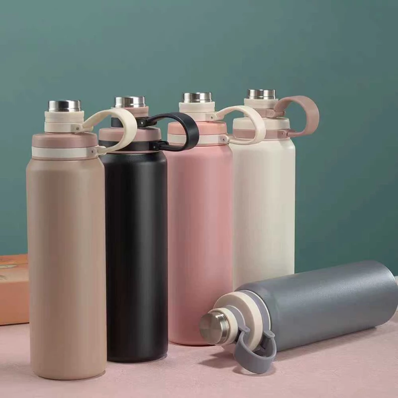 Φορητό παγούρι-θερμός - 600ml - 413395 - Beige