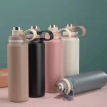 Φορητό παγούρι-θερμός - 600ml - 413395 - Beige