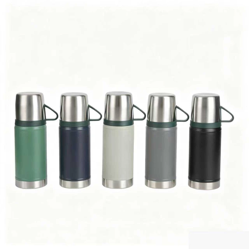 Φορητό παγούρι-θερμός - 650ml - 413357 - Grey