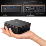 Blackview MP20 Mini PC with Ryzen 3 3300U, 8GB RAM, 256GB SSD, Windows 11 Pro, black
