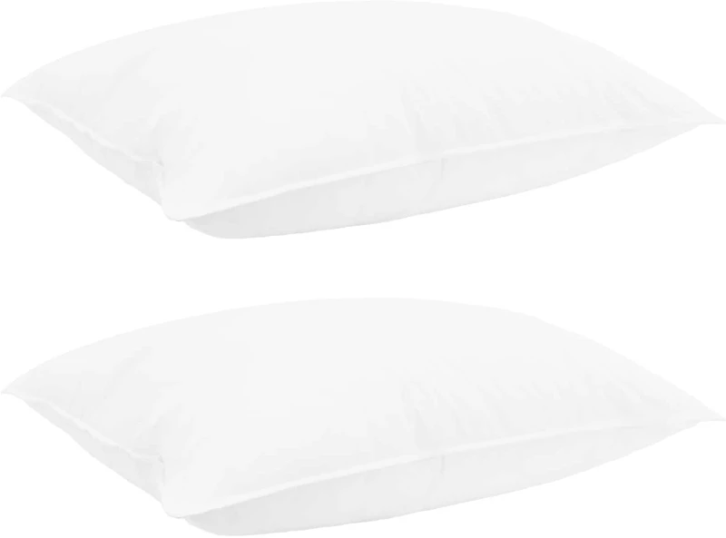 vidaXL Σετ πάπλωμα Λευκό 220 x 260 cm Βαμβάκι, Μπαμπού, Πολυεστέρας