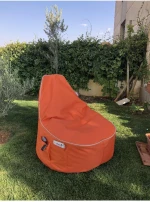 Stewehome πουφ αχλάδι καρέκλα μοντέρνου και κλασικού στυλ από ύφασμα