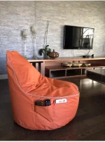 Stewehome πουφ αχλάδι καρέκλα μοντέρνου και κλασικού στυλ από ύφασμα