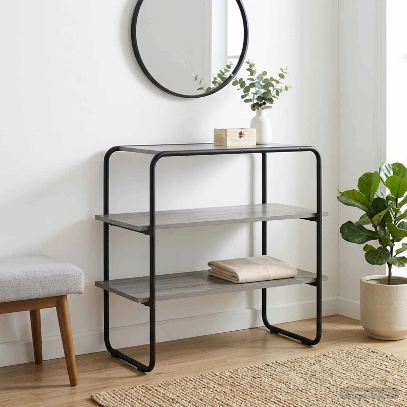 vidaXL Τραπέζι κονσόλας Γκρι Sonoma 60 x 41 x 75 εκ Επεξεργασμένο Ξύλο
