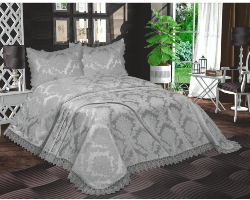 Stewehome σετ σεντονιών διπλό από σεντόνι Σενίλ 250x250 cm