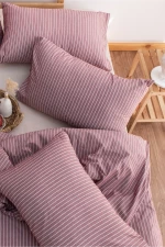 Stewehome Σετ 2 τεμαχίων βαμβακερών μαξιλαροθήκων 50x70 με σχέδιο 70x50 cm