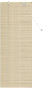 vidaXL Ρόλερ (στόρι) Φυσικό 40 x 160 cm Μπαμπού