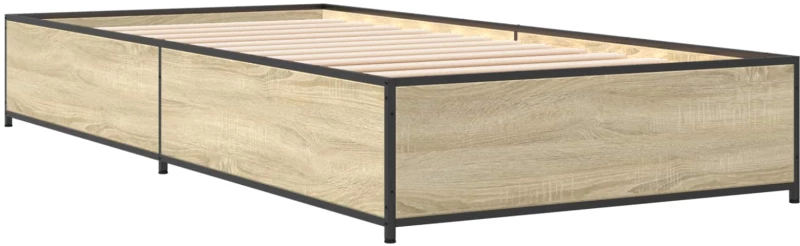 vidaXL Σκελετός Κρεβατιού Sonoma Δρυς 80 x 200 cm Επεξεργασμένο Ξύλο
