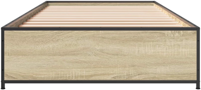vidaXL Σκελετός Κρεβατιού Sonoma Δρυς 80 x 200 cm Επεξεργασμένο Ξύλο