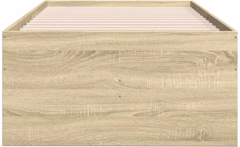 vidaXL Σκελετός κρεβατιού με αποθήκευση Sonoma Δρυς 80 x 200 cm